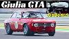 Alfa Romeo Giulia Sprint Gta 1965 Ex Nanni Galli Jours D'essais À Bord De Kateyama Sur Le Circuit De Misano