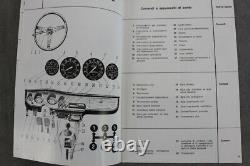 Alfa Romeo Giulia Sprint Gta Uso E Manutenzione Top Juni 1965 Italienisch