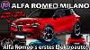 Alfa Romeo Milano Alfa S Première Voiture Électrique Et Déjà Obsolète