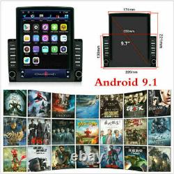 Android 9.1 2 Din 9.7en Voiture Stereo Radio Sat Nav Gps Wifi Mp5 Player 2gb+32gb