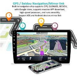 Android 9.1 Quad-core 10.1 2din Stéréo Radio Gps Gps Navi Wifi Usb Miroir Usb