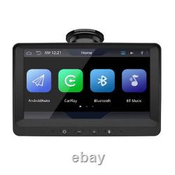 Autoradio 7 pouces DIN portable avec Apple CarPlay, Android CarPlay, radio FM et lecteur MP5