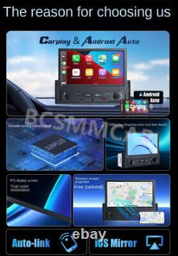 Autoradio de voiture Bluetooth 1 Din 7 pouces sans fil CarPlay Lecteur MP5 Miroir Liens MP5 Player