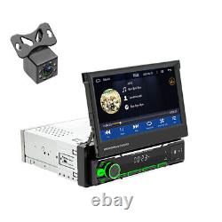 Autoradio simple DIN 7 pouces avec écran tactile, Bluetooth, lecteur MP5, CarPlay et radio FM