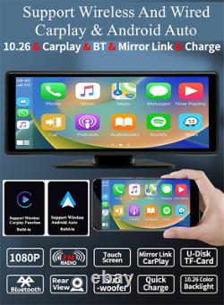 Autoradio stéréo lecteur MP5 Bluetooth transmission FM USB carte TF AirPlay caméra gratuite
