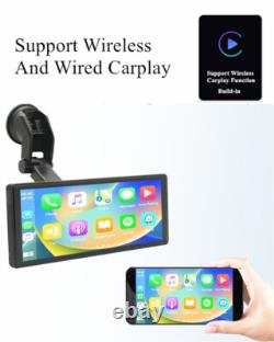 Autoradio stéréo lecteur MP5 Bluetooth transmission FM USB carte TF AirPlay caméra gratuite