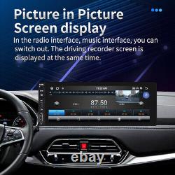 Autoradio tactile Bluetooth 1 Din avec vidéo, GPS, WiFi, Android Auto et Carplay