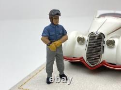 BBR 1/43 ALFA ROMEO 2900 B Touring court blanc 1940 (MR AMR BOSICA SCM ABC)