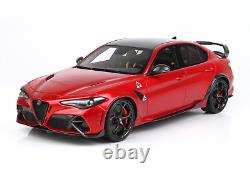 BBR C1852-21 118 Alfa Romeo Giulia GTAM Rosso GTA barre anti-roulis Rosso freins ROUGE Lim