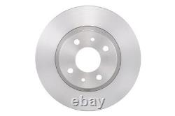 BOSCH 0986478343 Disque de frein avant plein 257,5 mm Ø convient à Alfa Romeo Fiat Lancia