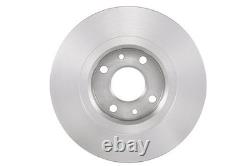 BOSCH 0986478343 Disque de frein avant plein 257,5 mm Ø convient à Alfa Romeo Fiat Lancia