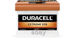 Batterie Duracell DE65H Extreme 12V 65Ah 640A B13 L2 Citroën C4 Cactus 1.2 VTi 82