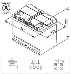 Batterie compatible avec ALFA ROMEO MONTREAL GT 2000 1750 ALFETTA 1700 GIULIA 069