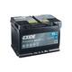 Batterie Pour Mercedes Classe C W204 C 280 Exide Premium 12v 77ah 760cca Type 096p