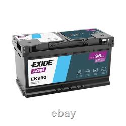 Batterie pour Mercedes Vito Tourer W447 180 CDi Exide AGM 12V 96Ah 850CCA AGM019