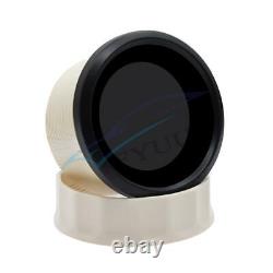 Black Circle+black 6in1 Tacho Fuel Gauge Eau Température Pression D'huile Voltmètre 85mm