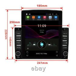Bluetooth Voiture Stéréo Radio Lecteur 10.1dans 1din Android 8.1 4 Cœurs Gps Navigation