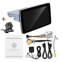 Caméra gratuite +10.1 Simple 1Din Android 9.1 Voiture Écran Tactile Stéréo Radio GPS WIFI