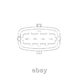 Capteur de Masse d'Air pour Fiat Ducato 250 290 130 Multijet 2.3 D Débitmètre 51792729