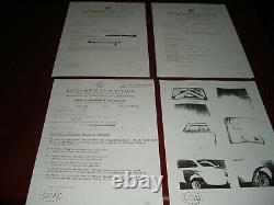 Cartes D'approbation Alfa Romeo Giulia Sprint Gta 1965 + Variants Gr. 4, Gr. 2 Tues