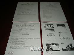 Cartes D'approbation Alfa Romeo Giulia Sprint Gta 1965 + Variants Gr. 4, Gr. 2 Tues