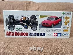 Châssis Tamiya M04m Alfa Romeo Giulia Sprint Gta à l'échelle 1/10 RC Très Rare de 2003