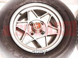 Coupes de roues en alliage stylisées pour Alfa Romeo GT GTA Duetto Julia 1750 2000.