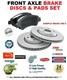 Disques Et Pastilles De Frein Avant Pour Alfa Romeo Giulietta 1.6 Jtdm (940fxd1a) 2010-présent