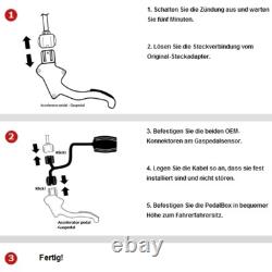 DTE PedalBox avec porte-clés pour ALFA ROMEO 156 932 110KW 07/2004-05/2006