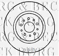 Disques De Brake Axle Avant Et Disques De Brake Pour Alfa Romeo 147 3.2 Gta 2003-2010