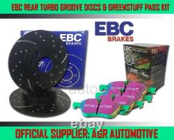 Disques arrière EBC GD plaquettes Greenstuff 245 mm pour Audi A6 Quattro 2 140 ch 1994-98