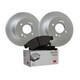 Disques De Frein Arrière Nk Et Jeu De Plaquettes Pour Alfa Romeo 155 T. Spark 1.8 Avril 1993 - Avril 1996