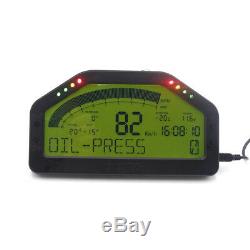 Do904 Dash Race Affichage Plein Sensor Kit, Gauge Rally Écran LCD Tableau De Bord