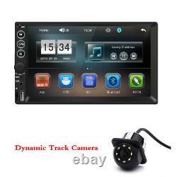 Double 2 Din 7in Voiture Stereo Bluetooth Lecteur Mp5 Fm Radio Hd Touch Écran+camera
