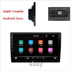 Double 2din 10in Voiture Mp5 Lecteur Stéréo Radio Apple / Android Carplay Bluetooth