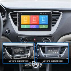 Écran Tactile 9 1din Quad-core Android 8.1 Gps Rotatif Voiture Wifi Bt Stereo Radio