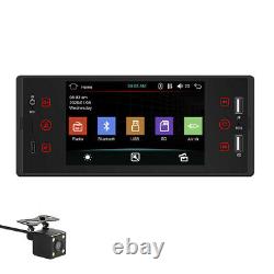 Écran tactile 1 Din 5 pouces Autoradio Bluetooth Audio Lecteur MP5 Récepteur FM pour voiture