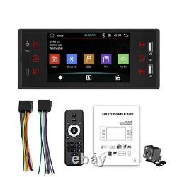 Écran tactile 1 Din 5 pouces Autoradio Bluetooth Audio Lecteur MP5 Récepteur FM pour voiture