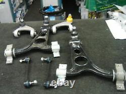 Ensemble de bras de suspension Wishbone Alfa Romeo Gt 147 156 Ts Jtd Gta avec barre stabilisatrice supérieure et inférieure et lien de barre anti-roulis.