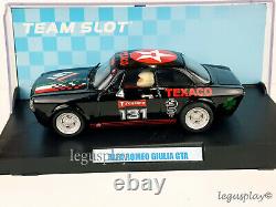 Équipe de voitures à l'échelle Slot car scalextric team slot 11105 Alfa Romeo Giulia Gta Texaco