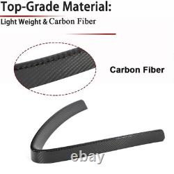 Grille avant en forme de V en fibre de carbone sèche pour Alfa Romeo Giulia Sport 2017-24
