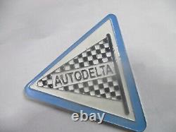 In French, the title would be: Badge d'Alfa Romeo Car Delta GTA Badge Sign Logo Metal S63 s88