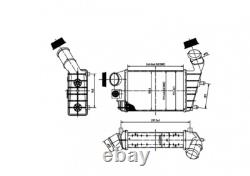 Intercooler HART 612 714, chargeur pour ALFA ROMEO