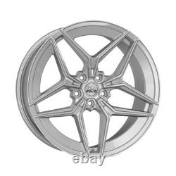 Jante en alliage Antera A107 concave pour Alfa Romeo Stelvio 10x21 5x110 Argent Glacé F