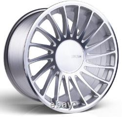 Jantes en alliage 18 3SDM 0.04 face polie en argent pour Alfa Romeo 147 GTA V6 03-07