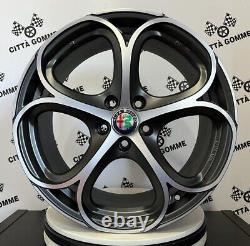Jantes en alliage compatibles Alfa Giulia Giulietta Stelvio Tonale 159 18 NEUVES