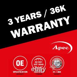 Jeu de disques de frein avant et arrière APEC et plaquettes, compatible avec Alfa Romeo Brera Spider