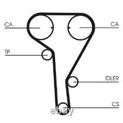 Kit de courroie de distribution compatible avec CHEVROLET KALOS T25 1.4 2008 sur kit LDT qualité Continental
