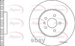 Kit de disques et plaquettes de frein avant Apec Red pour Alfa Romeo 156 2,4 L 2003-2006