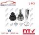 Kit De Joint Cv D'arbre De Transmission Nty Npz-ft-056 2pcs V Pour Alfa Romeo Mito